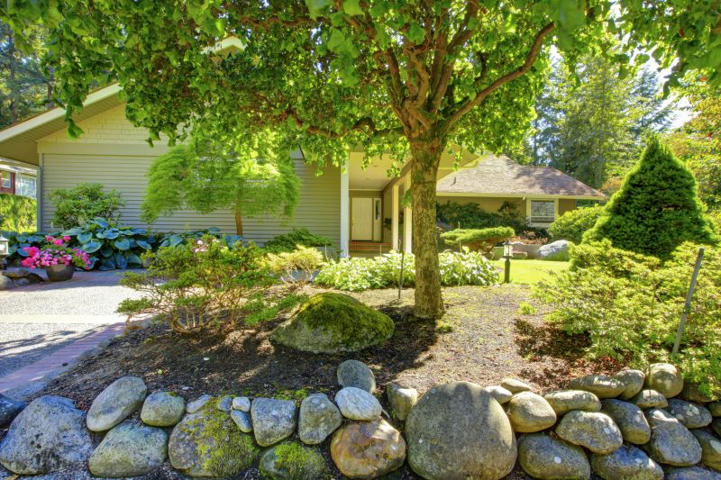 Landscaped Front Yard