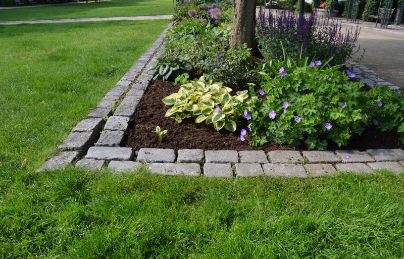 Decorative paver border